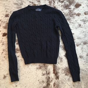 AMERICAN APPAREL Cable Knit Sweater